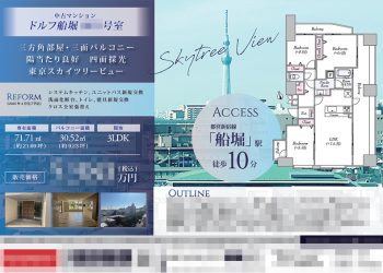 中古マンション マイソク（東京都江戸川区）