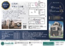 新築一戸建（建売1棟） マイソク（東京都目黒区）