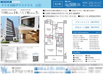 中古マンション マイソク（神奈川県川崎市川崎区）