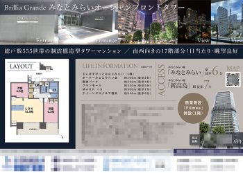 中古マンション マイソク（神奈川県横浜市西区）