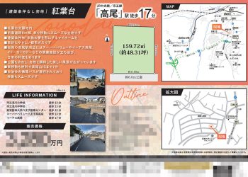 土地 マイソク（東京都八王子市）