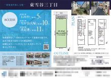 土地 マイソク（東京都大田区）