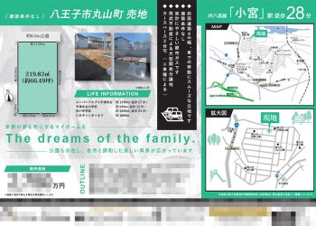 土地 マイソク（東京都八王子市）