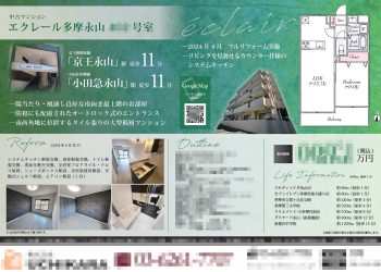 中古マンション マイソク（東京都多摩市）