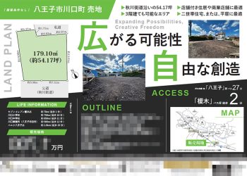 土地 マイソク（東京都八王子市）