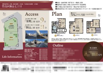 土地 マイソク（東京都豊島区）