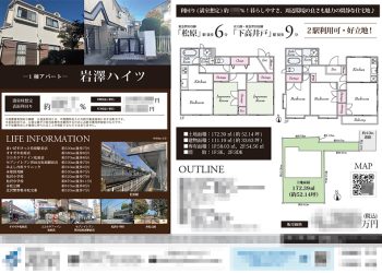 投資用1棟アパート マイソク（東京都世田谷区）