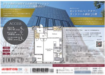 中古マンション マイソク（東京都新宿区）