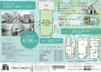 土地 マイソク（東京都目黒区）