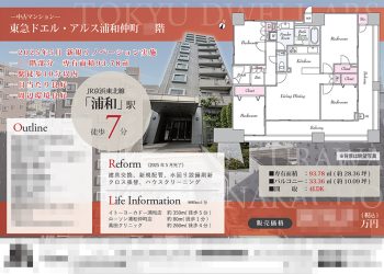 中古マンション マイソク（埼玉県さいたま市浦和区）