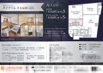 中古マンション マイソク（東京都品川区）