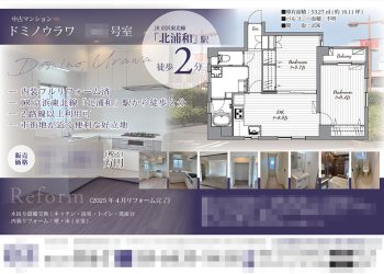 中古マンション マイソク（埼玉県さいたま市浦和区）