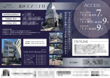 投資用1棟マンション マイソク（東京都北区）