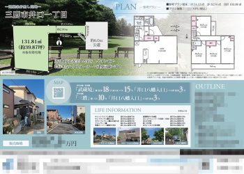 土地 マイソク（東京都三鷹市）