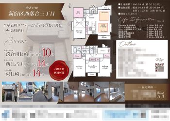 中古一戸建 マイソク（東京都新宿区）