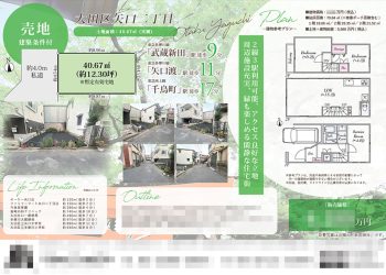 土地 マイソク（東京都大田区）