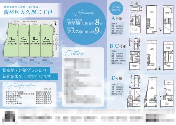 土地 マイソク（東京都新宿区）