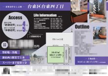 土地 マイソク（東京都台東区）