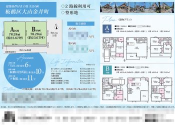 土地 マイソク（東京都板橋区）