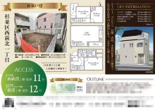 新築一戸建（建売1棟） マイソク（東京都杉並区）