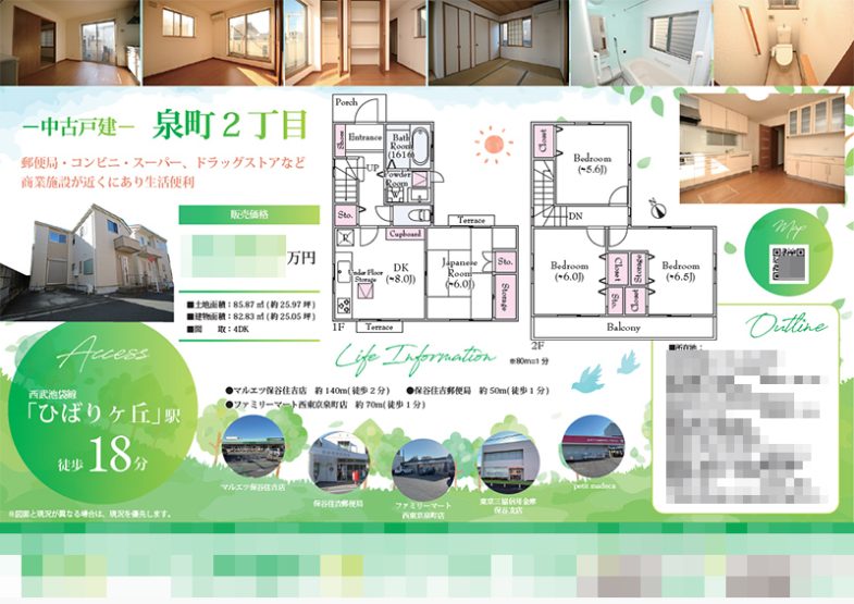 中古一戸建 マイソク（東京都西東京市）