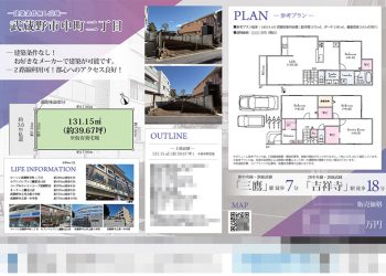 土地 マイソク（東京都武蔵野市）